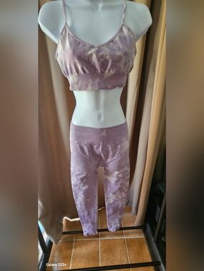 Yeoreo Jada Tie‑Dye Lavender Set